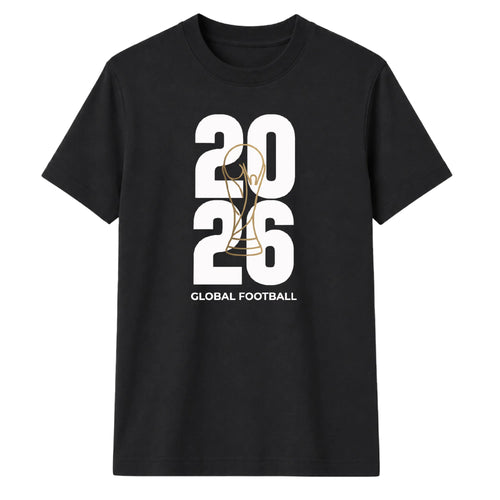2026 Global Football Trophy Printed Unisex T-Shirt