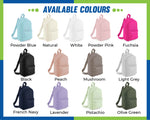 Labubu Look Who’s Here Backpack, Unisex Cartoon Printed Mini Essential Fashion Bag, Front Zip Pocket Kawayi Lovers M8426