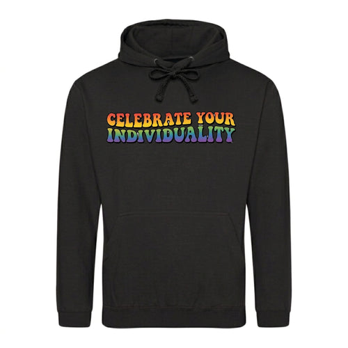 Celebrate Your Individuality Pride Month Unisex Hoodie