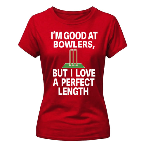 Funny Cricket Slogan Women Cricket Printed Ladies Fit T-Shirt - England Cricket 2026 Tee Shirt