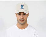 Stitch Cap, Cute Cartoon Baseball Hat for Men & Women, Streetwear Lovers Gift Pre-Curved Peak Hat M8404