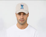 Stitch Cap, Cute Cartoon Baseball Hat for Men & Women, Streetwear Lovers Gift Pre-Curved Peak Hat M8404
