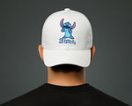 Stitch Cap, Cute Cartoon Baseball Hat for Men & Women, Streetwear Lovers Gift Pre-Curved Peak Hat M8404