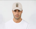 Labubu Original 5 Panel Cap, Trendy Streetwear Hat with Cartoon Design, Pre-Curved Peak Unisex Baseball Hat M8409