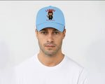 Labubu Have A Good Time Baseball Cap, Fun & Trendy Cartoon Hat, Adjustable Unisex 100% Cotton Twill Cap M8411