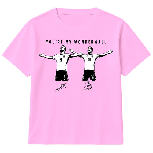 You're My Wonderwall England Football Kids T-Shirt