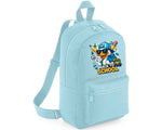Back To School Kids Backpack, Funny & Cute Duck Printed Bag For Boys And Girls, Perfect Padded Back Panel Bag M8483