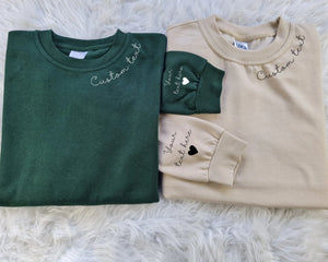 Custom Text Personalised Printed Mother Day Sweatshirt - M1083