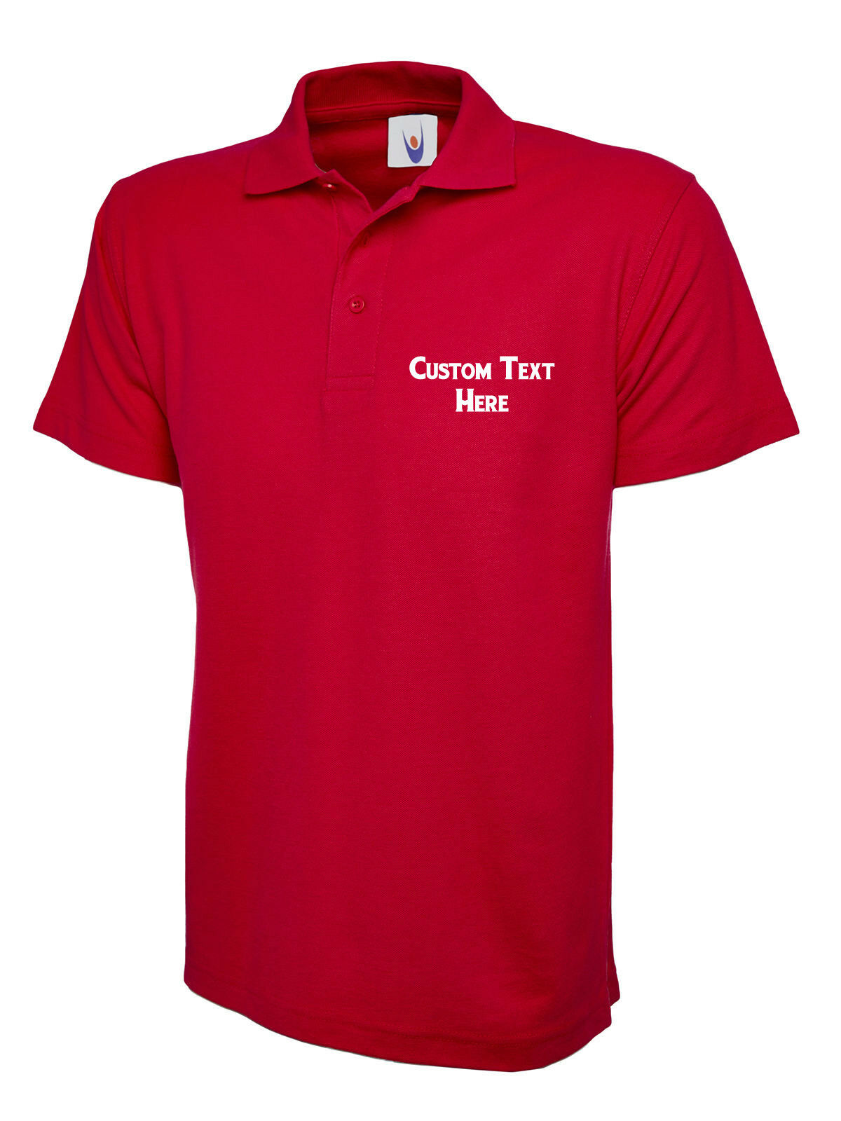 Custom Embroidered Men Polo Tshirt, Personalised Text/Design Shirt, Digitized Company Logo Monogrammed Polo Tee, Special Gift for Golf Lover
