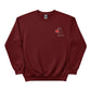 Two Halves, One Heart Sketch Embroidery SweatShirt - EWB104