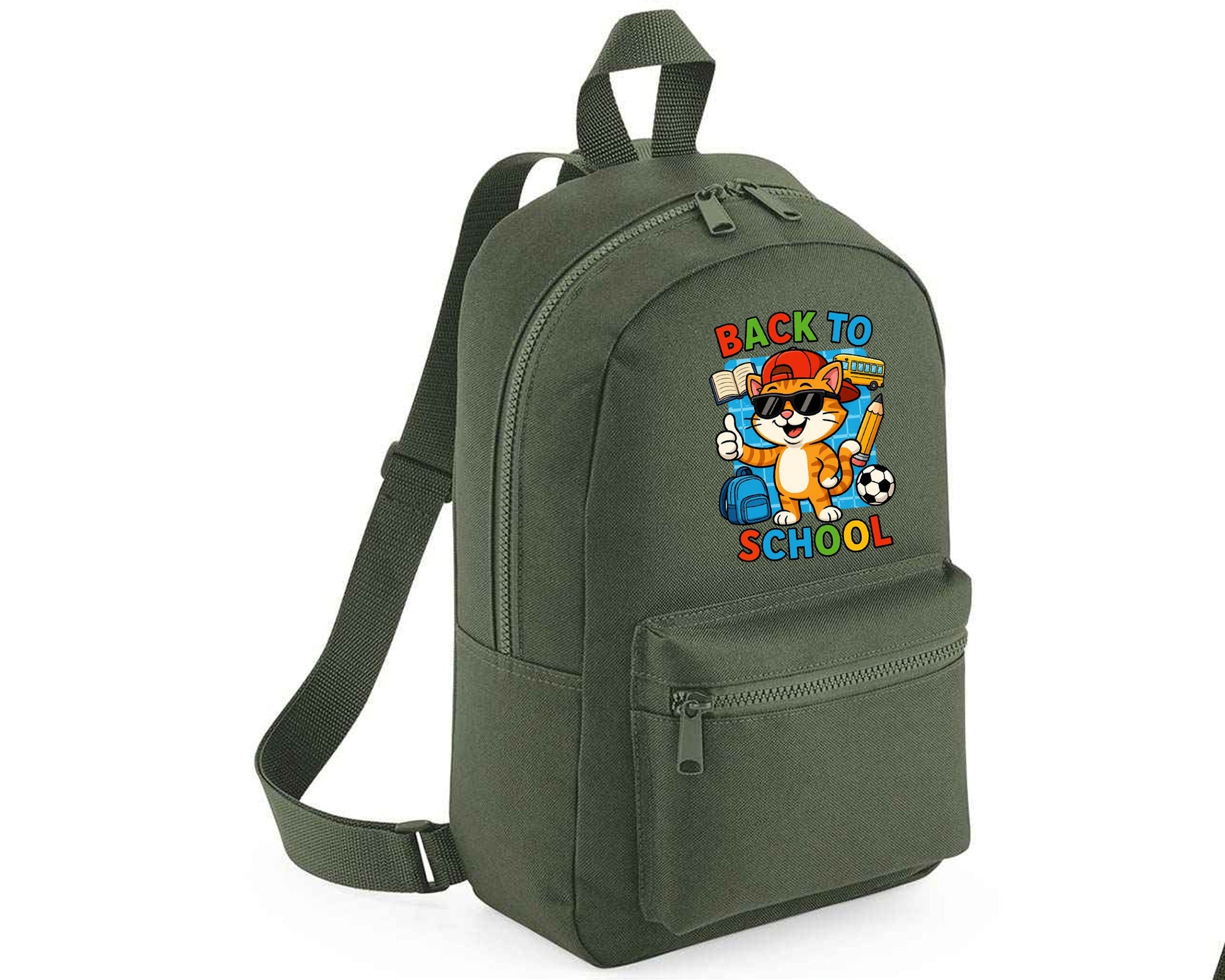 Back To School Kids Backpack, Cute Animal Fashion Backpack For Students, Kids, Teens, Perfect For Cat Lovers School Bag M8485