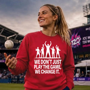 Game Changer T20 Women Cricket Unisex Sweatshirt - ICC T20 World Cup