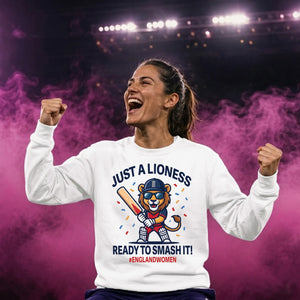 England Women Lioness Women Cricket Sweatshirt - ICC T20 World Cup