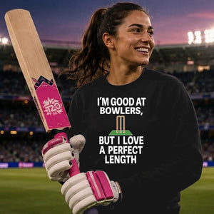 Perfect Length T20 Women Cricket sweatshirt - ICC T20 World Cup