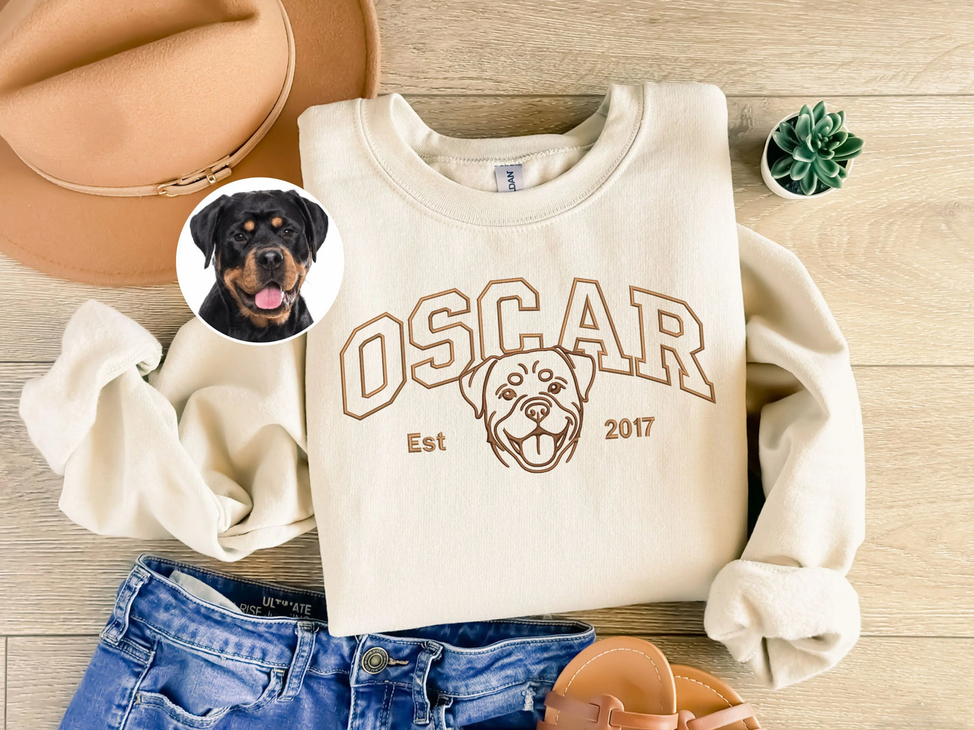 Unique Sketch Graphic Sweatshirt, Casual Unisex Pullover, Durable and Fashionable Everyday Clothing E540