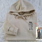 Custom Family Photo Hoodie, Outline Embroidered Sketch From Photo Jumper, Personalised Faceless Family Portrait Hoody, Birthday Matching Top