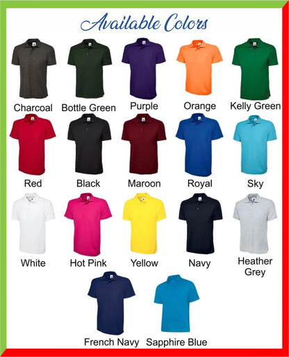 Personalized Portrait Photo Polo Shirt, Embroidered Family Sketch Shirt, Custom Song Name Album Monogrammed Polo, Memorial Anniversary Gift