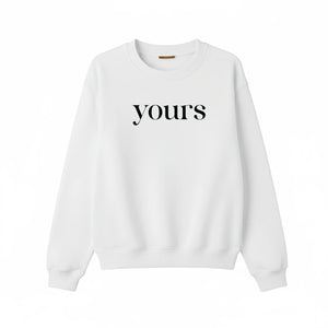 Yours Valentine’s Day Printed Sweatshirt - PW501