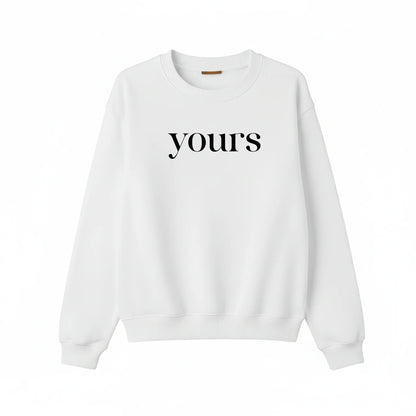 Yours Valentine’s Day Printed Sweatshirt - PW501