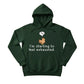 Feeling Exhausted Christmas Hoodie - PW217