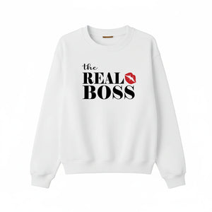 The Real Boss Valentine’s Day Printed Sweatshirt - PW504
