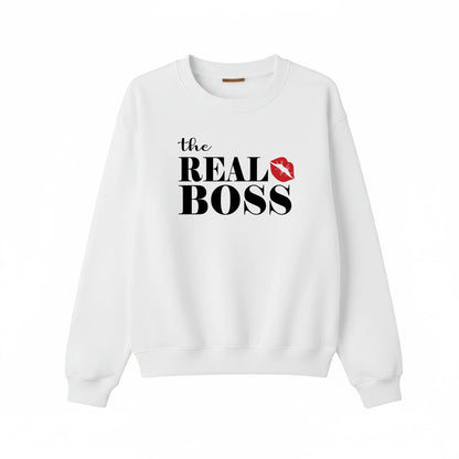 The Real Boss Valentine’s Day Printed Sweatshirt - PW504