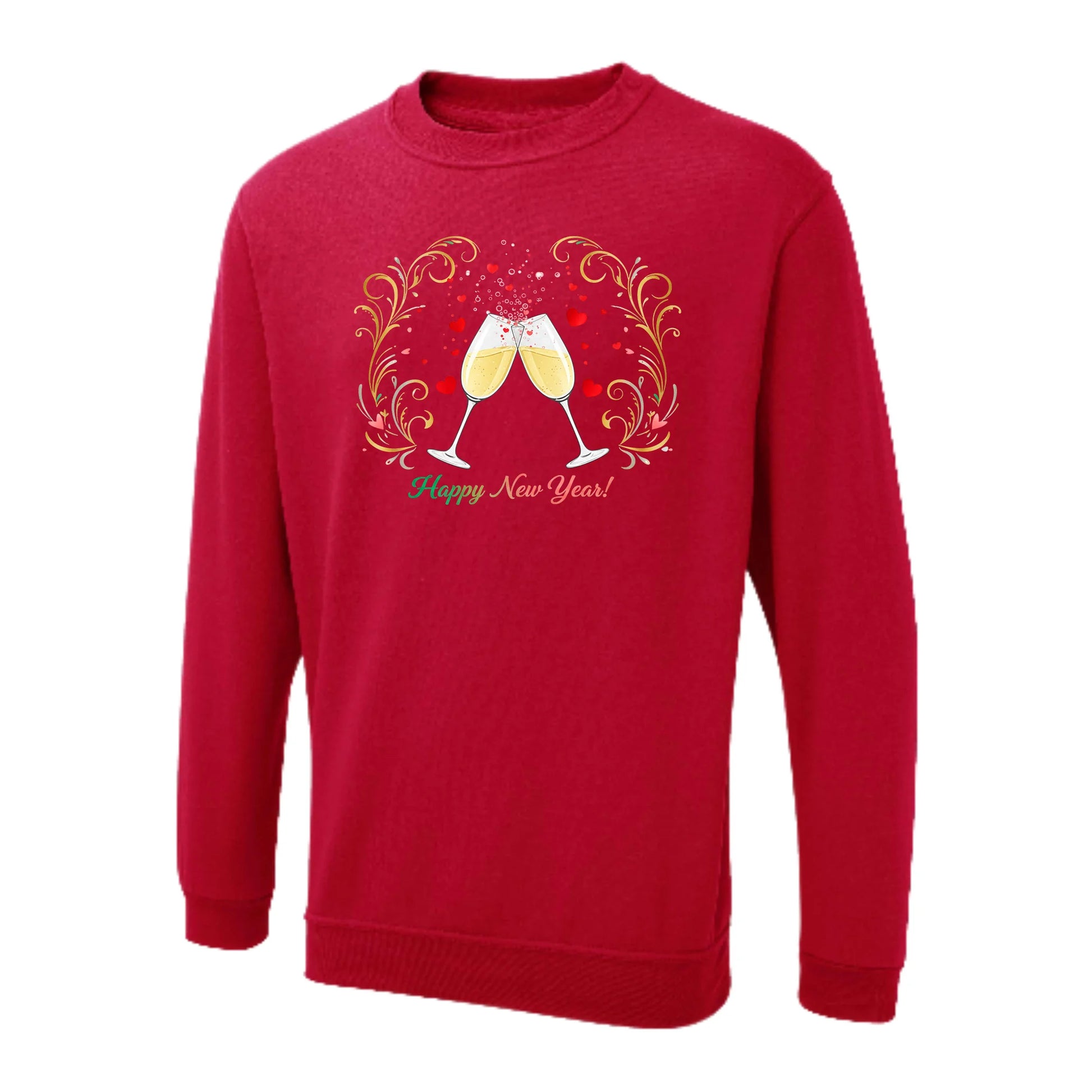 Classic Fit New Year Sweatshirt - P6874