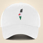 Palestine Baseball Hat, Palestine Country Map Embroidered Cap, Support Palestine Dad Hat, Freedom for Jerusalem Muslims Protest Snapback Cap
