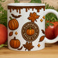 3D Halloween Pumpkin Spice Mug - P2620