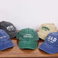 Personalised Embroidered Hat, Custom Date Mom & Dad Baseball Hat, Vintage Hat for New Grandma, Pregnancy Announcement Gift, Mothers Day Gift