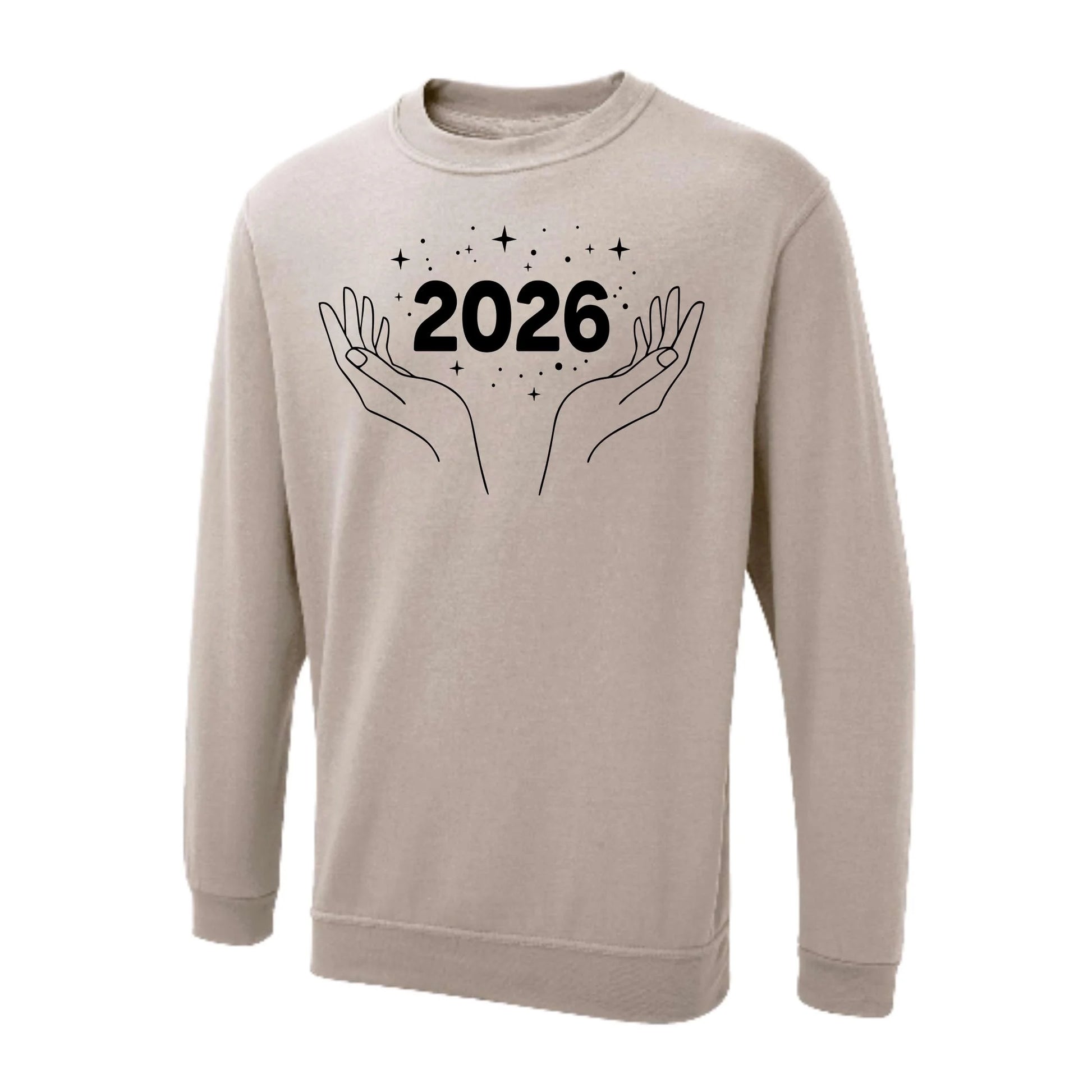 Comfy Happy New Year Vibes Sweatshirt - P6870