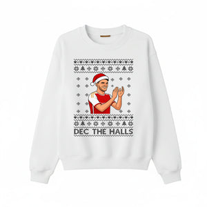 Dec The Halls Christmas Sweatshirt P9041