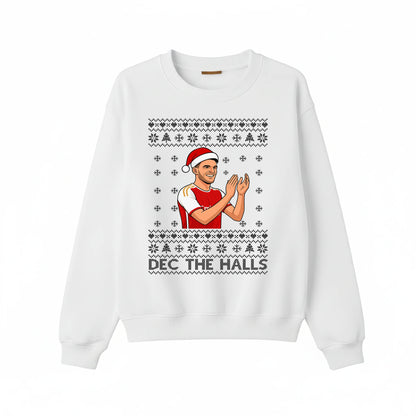 Dec The Halls Christmas Sweatshirt P9041