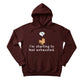 Feeling Exhausted Christmas Hoodie - PW217