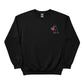Two Halves, One Heart Sketch Embroidery SweatShirt - EWB104