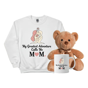 My Greatest Adventure Mother's Day Gift Bundle with Sweatshirt- PW558