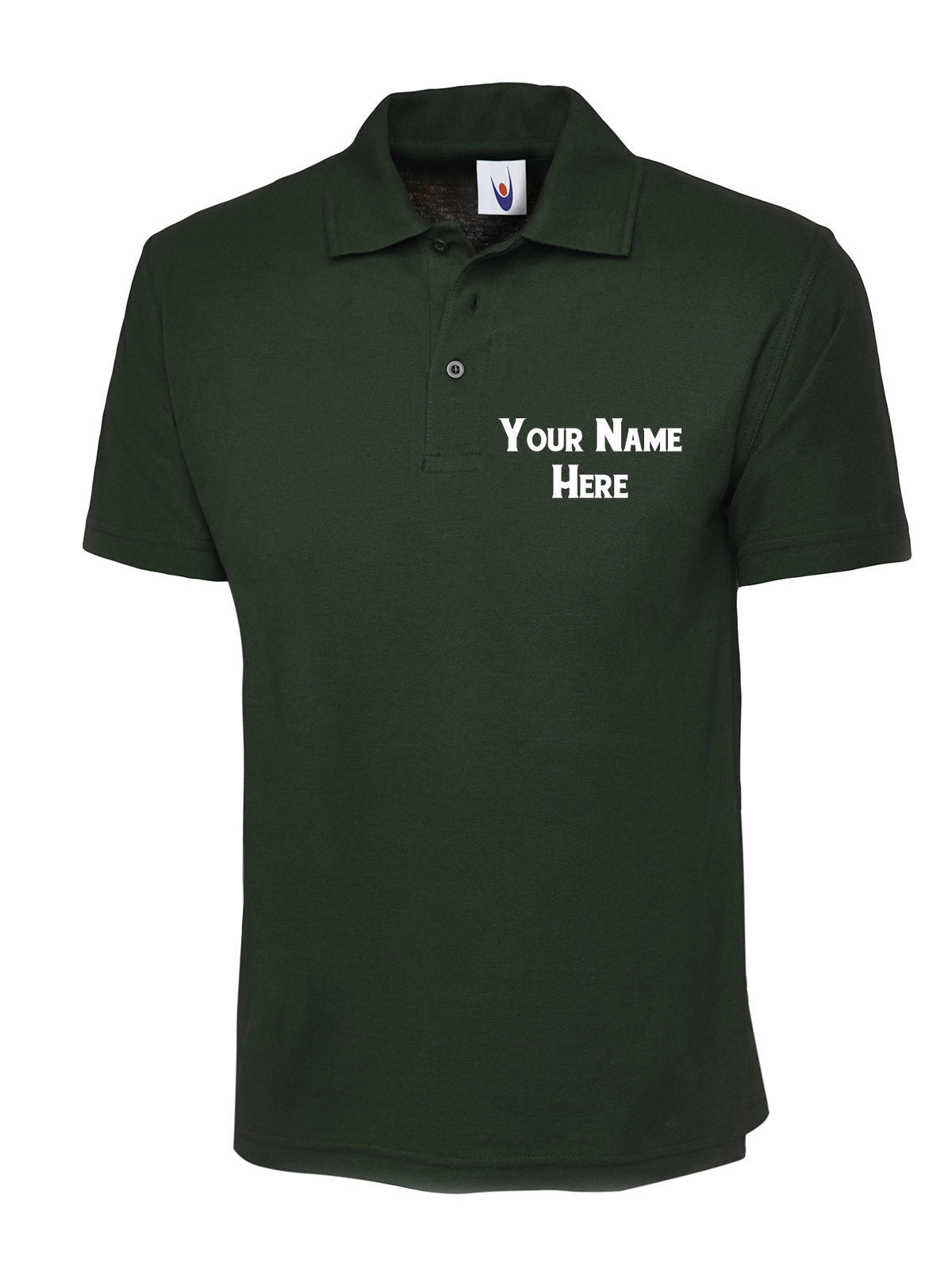 Custom Embroidered Men Polo Tshirt, Personalised Text/Design Shirt, Digitized Company Logo Monogrammed Polo Tee, Special Gift for Golf Lover