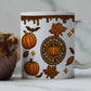 3D Halloween Pumpkin Spice Mug - P2620