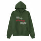 Mrs Always Right Valentine’s Day Printed Hoodie - PW507