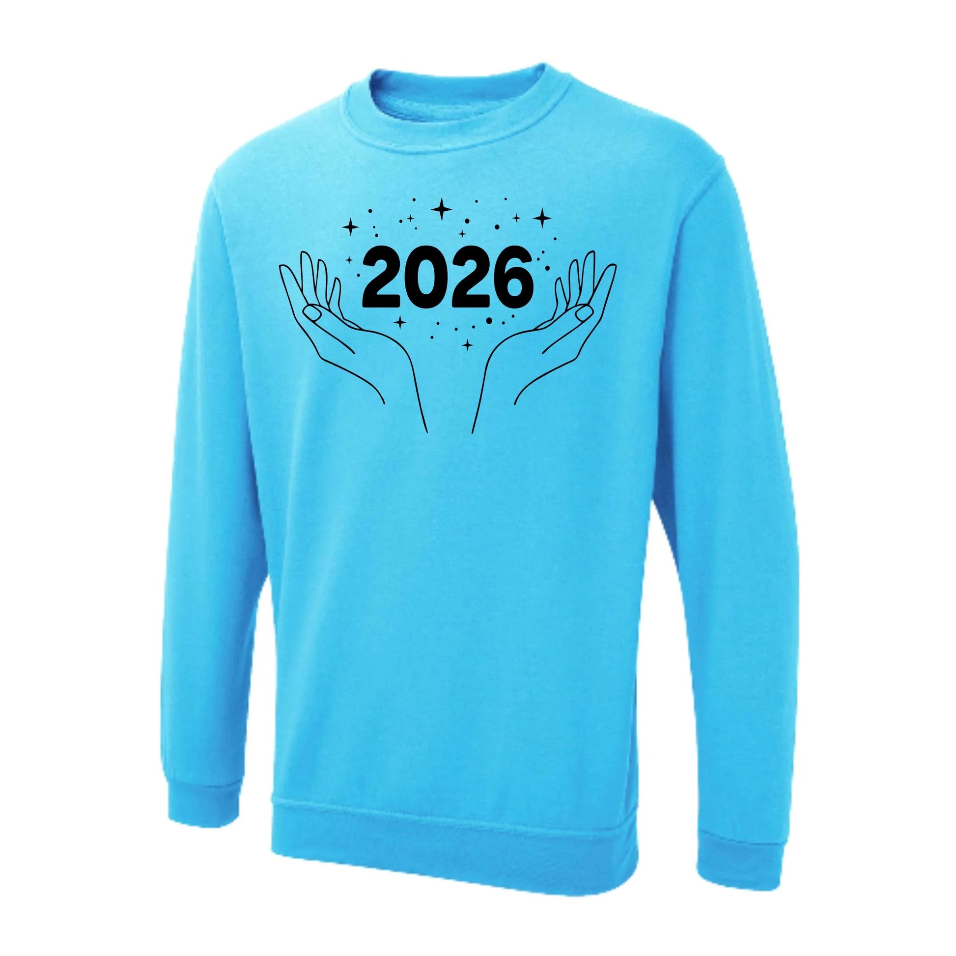 Comfy Happy New Year Vibes Sweatshirt - P6870