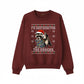 I'm just here for the Snacks Christmas Sweatshirt P9050