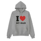 Custom I Love Text Printing Hoodie - PW1000