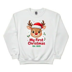 My First Christmas Reindeer Sweatshirt - PW218