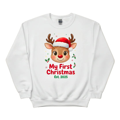 My First Christmas Reindeer Sweatshirt - PW218