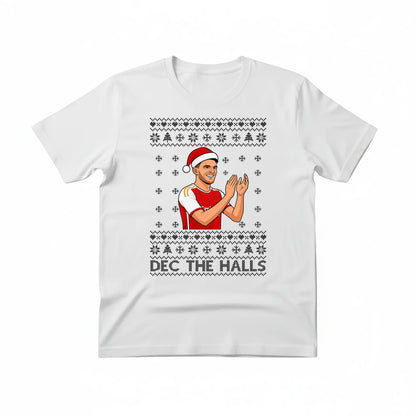 Dec The Halls Christmas T-Shirt P9041