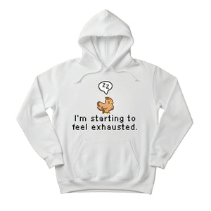 Feeling Exhausted Christmas Hoodie - PW217
