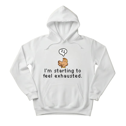 Feeling Exhausted Christmas Hoodie - PW217