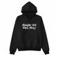 Jingle All The Way Puff Printing Hoodie PUFF141