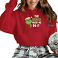 The Grinch Made Me Do It Christmas Hoodie - PW206
