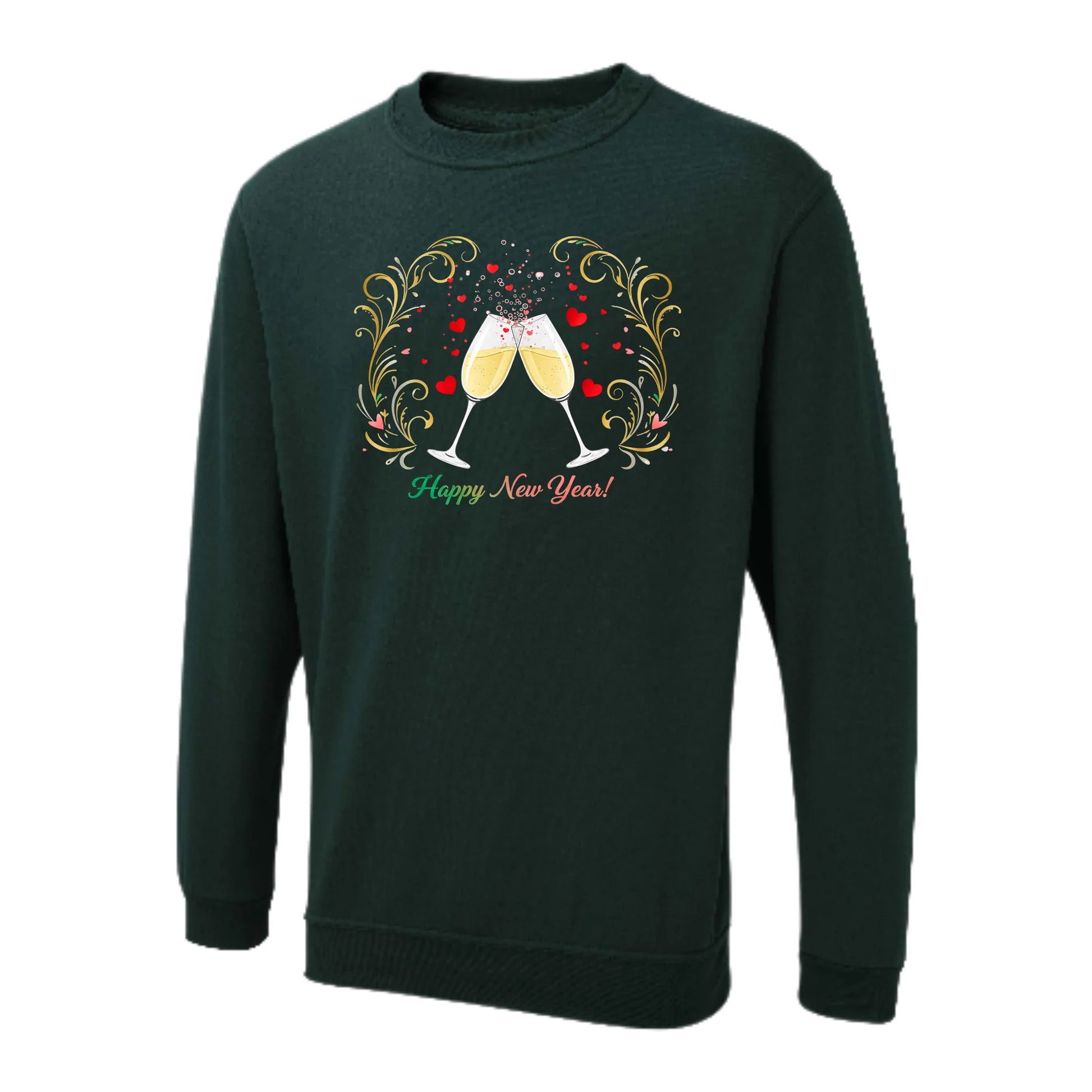 Classic Fit New Year Sweatshirt - P6874